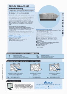 Catalog tehnic DUPLEX 1400–15100 Basic-N