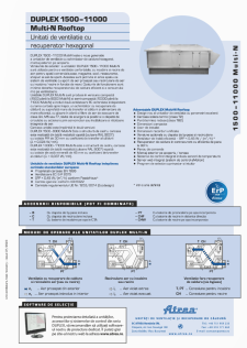 Catalog tehnic DUPLEX 1500–11000 Multi-N