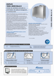Catalog tehnic DUPLEX 1500–8000 Multi-V