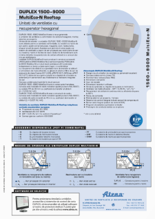 Catalog tehnic DUPLEX 1500–9000 MultiEco-N